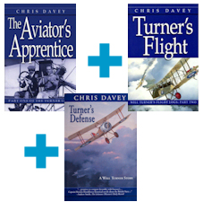 The Aviator's Apprentice + Turner's Flight + Turner's Defense